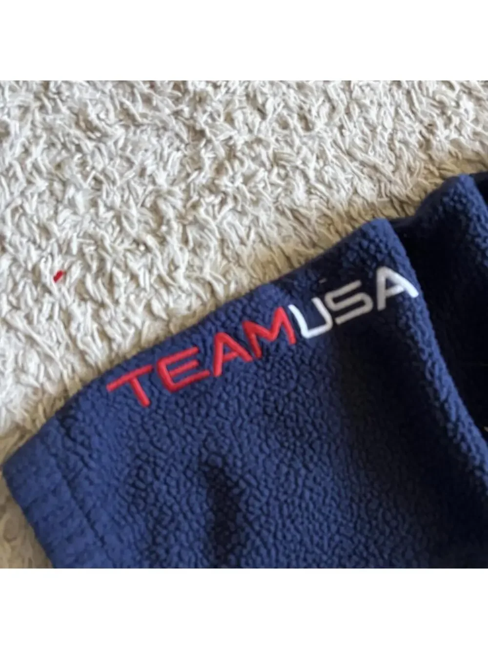 Crazy fire, rare, Polo Ralph Lauren, baggy USA Olympic sweatpants.